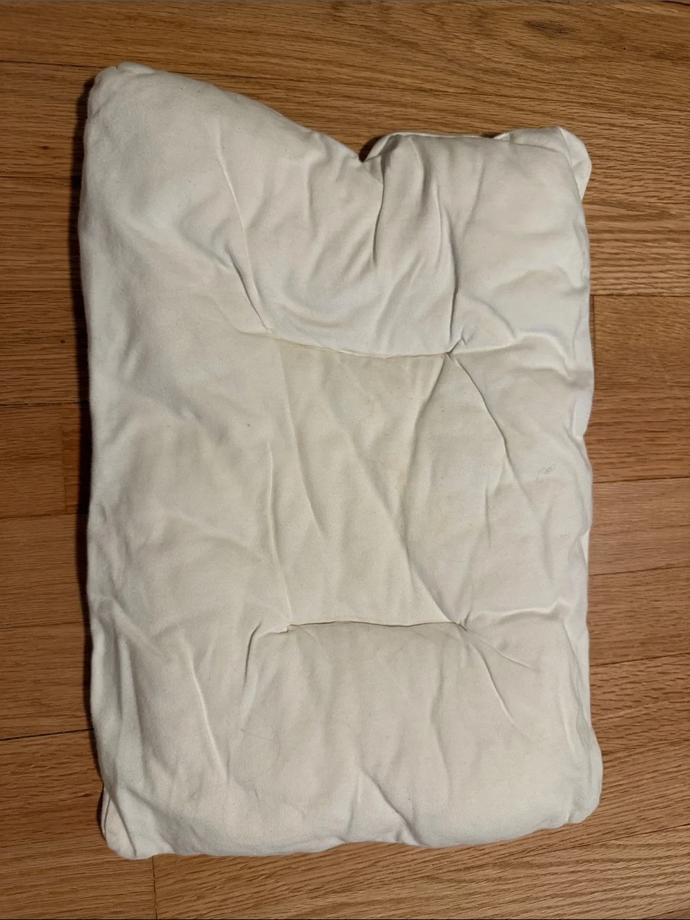 ErgoPouch organic toddler pillow with Pillowcase